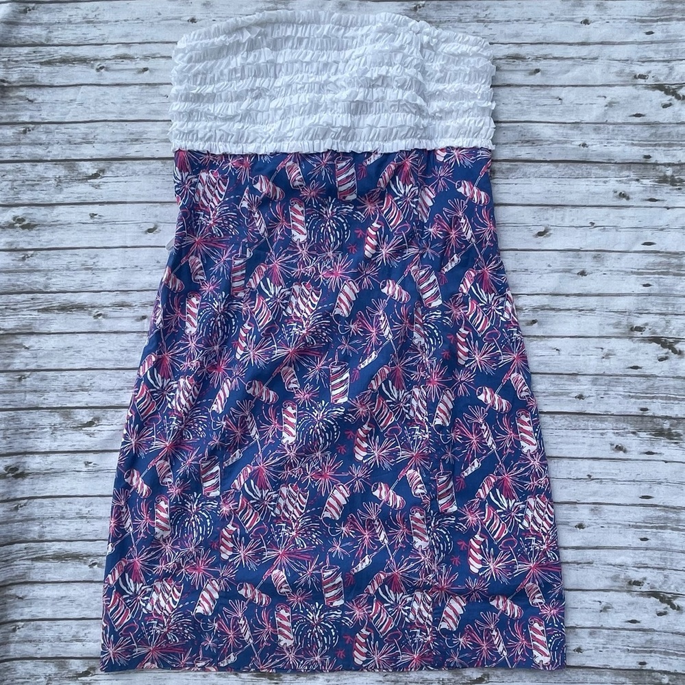 Lilly Pulitzer Cherry Bomb Franco Dress Sz 00